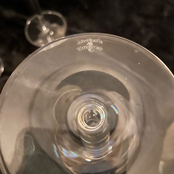 Waterford Crystal Dining Set Of 4waterford John Rocha Geo Oden